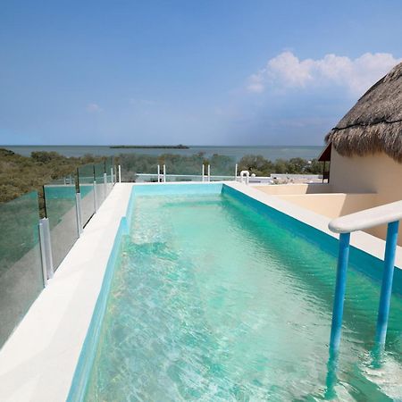 El Corazon Mexican0 Isla Holbox Exteriör bild