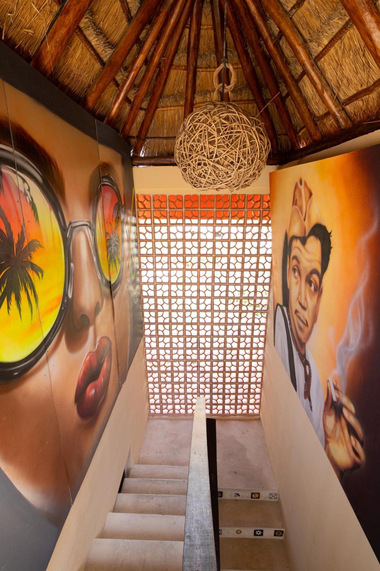El Corazon Mexican0 Isla Holbox Exteriör bild